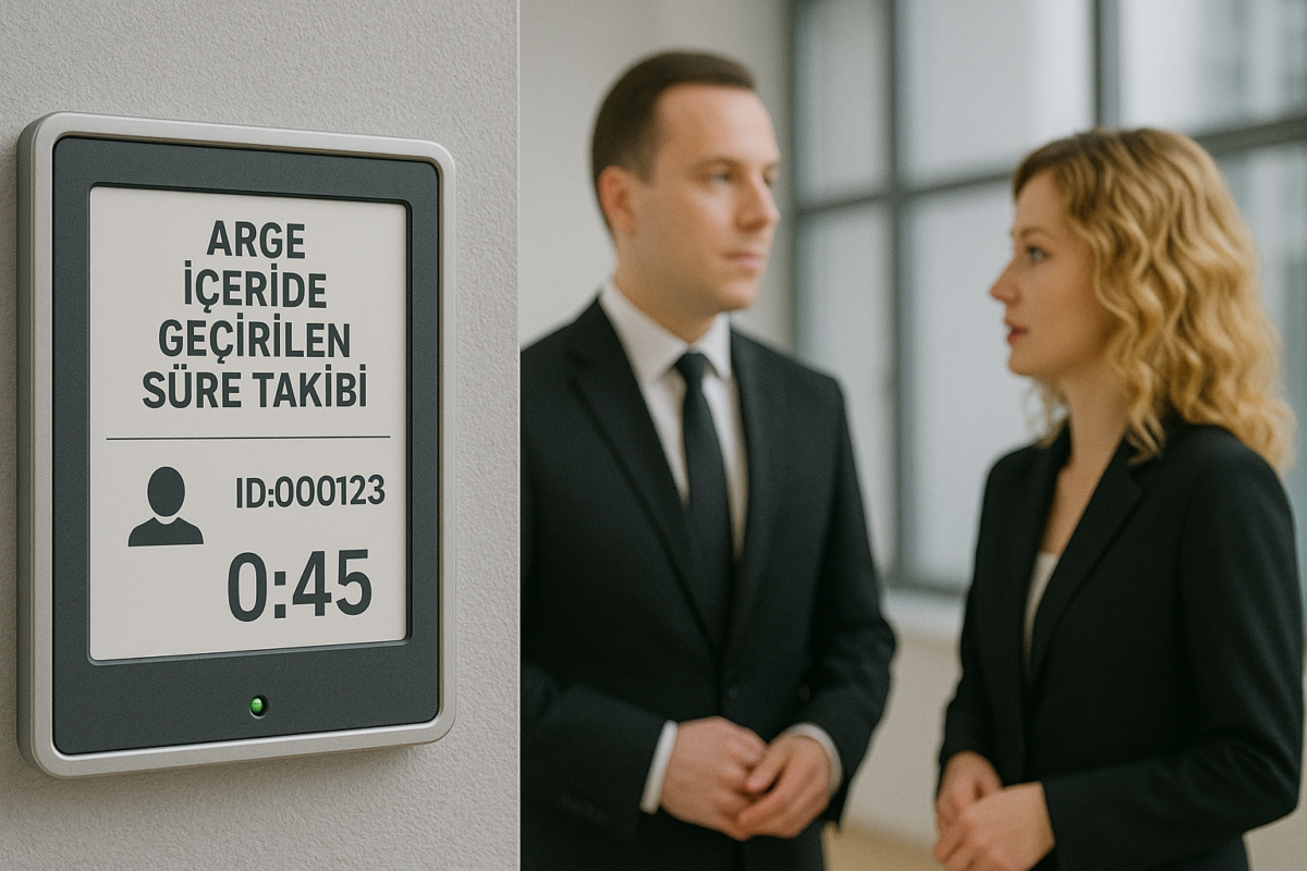 AR-GE İçeride Geçirilen Süre Takibi